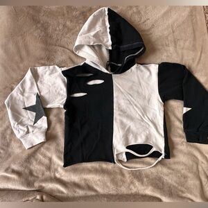 Revelation Black and White Hoodie